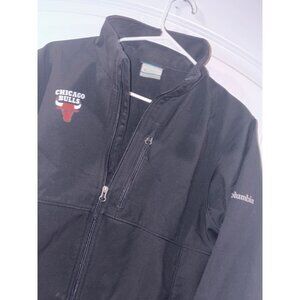 Chicago Bulls Men’s SM Columbia‎ Softshell C1406C Ascender Black Fast Shipping!